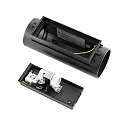 Deko-Light Udendørs wall luminaire CAN OUTDOOR UP & DOWN up / down, 2-flammer, cylindrisk, stiv GU10 IP65, sort