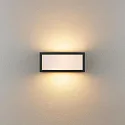 Deko-Light Udendørs wall luminaire RILONGO OPEN up / down, firkantet, med lampefatning E27 IP54, grafit grå