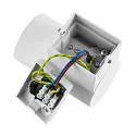 Deko-Light Fasadespot ACHERNAR DOWN 1-flamme, cylindrisk, med lampefatning GU10 IP65, hvid