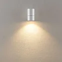 Deko-Light Fasadespot ACHERNAR DOWN 1-flamme, cylindrisk, med lampefatning GU10 IP65, hvid