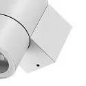 Deko-Light Fasadespot ACHERNAR DOWN 1-flamme, cylindrisk, med lampefatning GU10 IP65, hvid