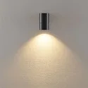 Deko-Light facade spotlight ACHERNAR DOWN 1 flame, cylindrical, with lamp socket GU10 IP65, dark grey