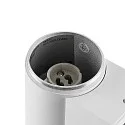Deko-Light Fasadespot ACHERNAR UP & DOWN 2-flammer, cylindrisk, med lampefatning GU10 IP65, hvid