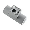 Deko-Light Fasadespot ACHERNAR UP & DOWN 2-flammer, cylindrisk, med lampefatning GU10 IP65, lysegrå