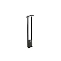 LED Solenergi Gulvlampe SOLAR PREMIUM I, IP54, H 100cm, inkl. Sensor + Akku, 1.6W 3200K 170lm, drejelig