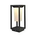 LED Solenergi Gulvlampe SAMAS SOLAR 340, IP54, inkl. Sensor + Akku, 2.2W 3000K, mørkegrå