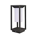 Deko-Light LED Solenergi Gulvlampe SAMAS SOLAR 340, IP54, inkl. Sensor + Akku, 2.2W 3000K, mørkegrå
