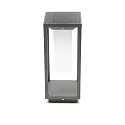 Deko-Light LED Solenergi Gulvlampe SAMAS SOLAR 500, IP54, inkl. Sensor + Akku, 2.2W 3000K, mørkegrå