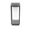 Deko-Light LED Solenergi Gulvlampe SAMAS SOLAR 500, IP54, inkl. Sensor + Akku, 2.2W 3000K, mørkegrå