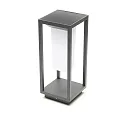 Deko-Light LED Solenergi Gulvlampe SAMAS SOLAR 500, IP54, inkl. Sensor + Akku, 2.2W 3000K, mørkegrå