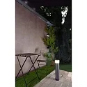 Deko-Light 2-vejs socket tårn, IP44, 220-240V AC / 50-60Hz, støbt aluminium, med LED-belysning, 4.8W 3000K 150lm