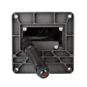 Deko-Light socket light column KUKUI PUKA 2-fold, square, switchable E27 IP54, dark grey 