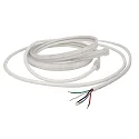 Deko-Light Fuldt silikoniseret LED-strip SAUNA COB 105° RGBW 4 kanal, temperaturbestandig hvid