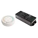 LED dæmper SINGLE/CCT, sort, hvid