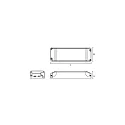 Deko-Light Deko-Light Strømforsyning BASIC, Q8H-12-75W, Input: 220-240V AC, Output 12V DC, Output: 0-630mA, 75W, sort