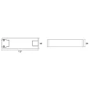 Deko-Light LED driver BASIC CC /00MA konstant strøm, justerbar, omskiftelig, mørkegrå, sort
