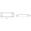 Deko-Light LED driver BASIC DIM CV 24V voltage constant, dimmable, grey, black