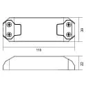 Deko-Light Strømforsyning BASIC (CC DC) D350012UF/12W, sort
