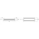 Deko-Light LED driver IP DIM CV 12V konstant spænding, dæmpbar, sort