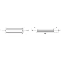 Deko-Light LED driver IP DIM CV 12V konstant spænding, dæmpbar, sølv
