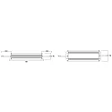 Deko-Light LED strømforsyning IP DIM CV 48V 33-100W konstant spænding, sølv