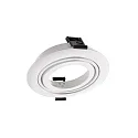 Tilbehør til MODULAR SYSTEM COB Montering ring drejelig, H: 30 mm, hvid mat