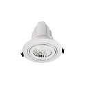 Deko-Light Tilbehør til MODULAR SYSTEM COB Montering ring drejelig, H: 30 mm, hvid mat