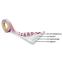 Tilbehør til aluminiumsprofiler 3M Dobbeltsidede tape 9088-200, 15mm / 50m, med skumbærer