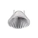 Reflector for UNI II MAX, metal, IP20, 24°, silver