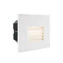 Dækning GRID til LED Vægindbygningslampe LIGHT BASE II COB OUTDOOR, 10 x 10cm, strålevinkel 65°, aluminium, hvid