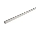 Profil til D FLEX LINE LED Strip, 100cm, anodiseret aluminium, sølv matt