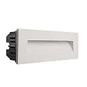 Dækning Trin til LED Vægindbygningslampe LIGHT BASE III OUTDOOR, hvid