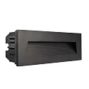 Dækning Trin til LED Vægindbygningslampe LIGHT BASE III OUTDOOR, sort