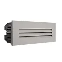 Dækning Vindue blind til LED Vægindbygningslampe LIGHT BASE III OUTDOOR, grå