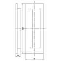 Deko-Light Cover Curve for recessed LED wall luminaire LIGHT base III outdoor, white