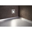 Deko-Light Dækning FIRKANTET til LED Vægindbygningslampe ALWAID, grå