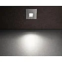 Deko-Light Dækning FIRKANTET til LED Vægindbygningslampe ALWAID, grå