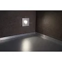 Deko-Light Dækning FIRKANTET Trin til LED Vægindbygningslampe ALWAID, grå