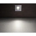 Deko-Light Dækning FIRKANTET Trin til LED Vægindbygningslampe ALWAID, grå