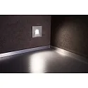 Deko-Light Dækning FIRKANTET Vinkel til LED Vægindbygningslampe ALWAID, grå