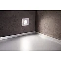 Deko-Light Dækning FIRKANTET Vinkel til LED Vægindbygningslampe ALWAID, grå