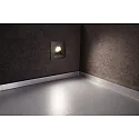 Dækning FIRKANTET Vinkel til LED Vægindbygningslampe ALWAID, kulsort