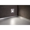Deko-Light Dækning FIRKANTET Øje til LED Vægindbygningslampe ALWAID, grå