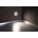 Deko-Light Dækning RUND Øje til LED Vægindbygningslampe ALWAID, grå
