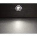 Deko-Light Dækning RUND Trin til LED Vægindbygningslampe ALWAID, hvid