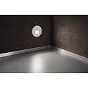 Deko-Light Dækning RUND til LED Vægindbygningslampe ALWAID, hvid