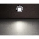 Deko-Light Dækning RUND til LED Vægindbygningslampe ALWAID, grå