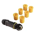 Outdoor Multi cable connector for 2 cable 4-14 mm, 2-5 cores 0.5-4 mm², max. 450V AC/24A