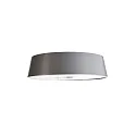 Deko-Light Wall holder for magnetic luminaire MIRAM, B/H: 8,5cm/9,6cm, grey