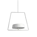 Pendel til magnetisk lampe MIRAM, B/H: 20,5cm/18,5cm, hvid